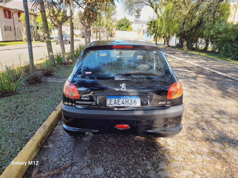 206 1.4 SENSATION 8V FLEX 4P MANUAL - 2008 - FARROUPILHA