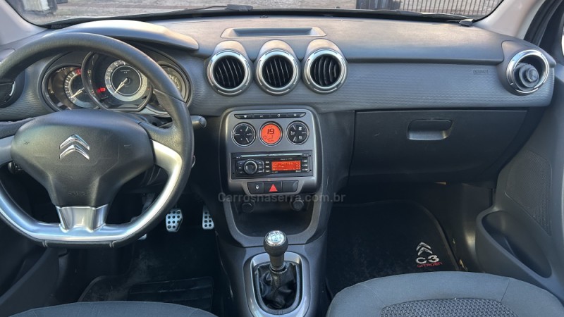 C3 1.6 EXCLUSIVE 16V FLEX 4P MANUAL - 2013 - GRAVATAí