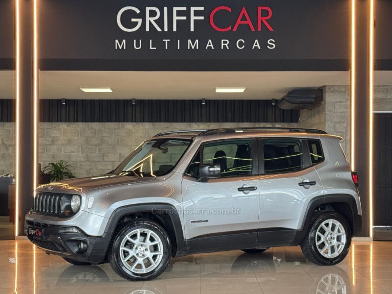 renegade 1.8 16v flex sport 4p automatico 2021 dois irmaos