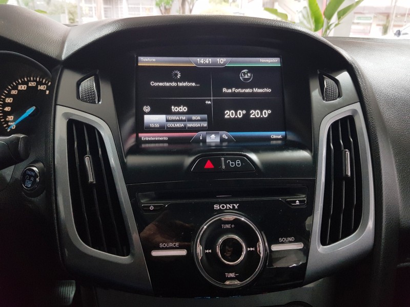 FOCUS 2.0 TITANIUM PLUS SEDAN 16V FLEX 4P AUTOMÁTICO - 2015 - CAXIAS DO SUL