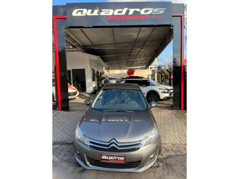 C4 LOUNGE 1.6 TENDANCE 16V TURBO GASOLINA 4P AUTOMÁTICO - 2015 - CAXIAS DO SUL
