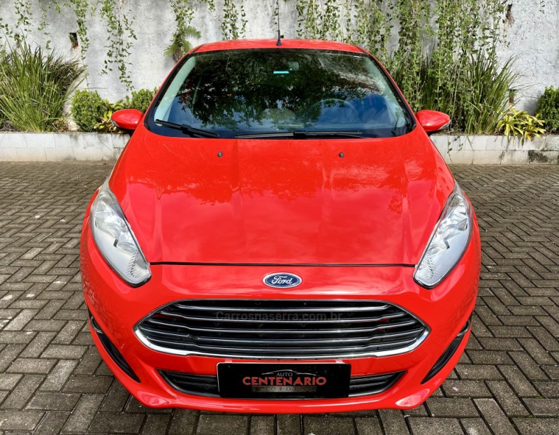 FIESTA 1.6 TITANIUM PLUS HATCH 16V FLEX 4P AUTOMÁTICO - 2014 - SAPIRANGA