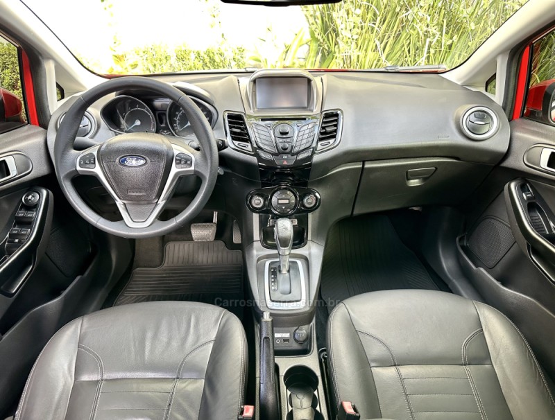 FIESTA 1.6 TITANIUM PLUS HATCH 16V FLEX 4P AUTOMÁTICO - 2014 - SAPIRANGA