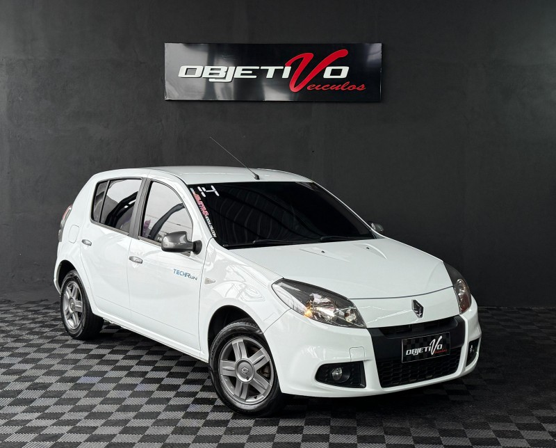 sandero 1.0 tech run 16v flex 4p manual 2014 caxias do sul