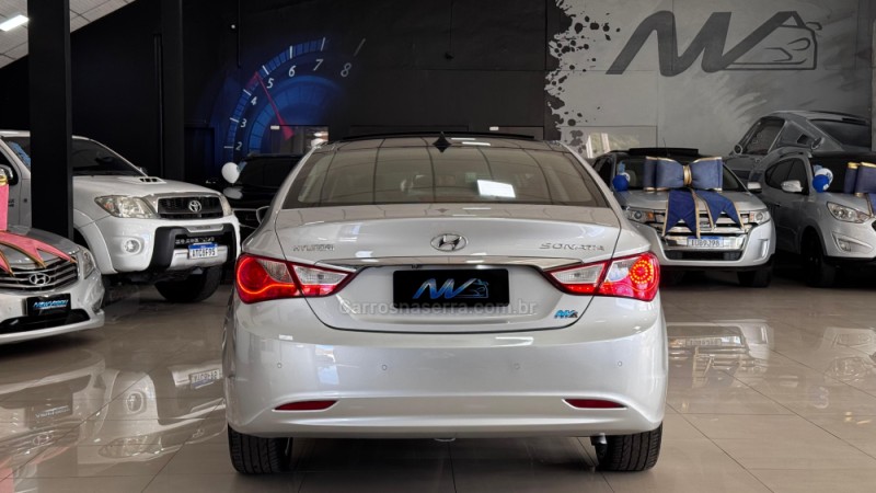 SONATA 2.4 MPFI V4 16V 182CV GASOLINA 4P AUTOMÁTICO - 2012 - ESTâNCIA VELHA