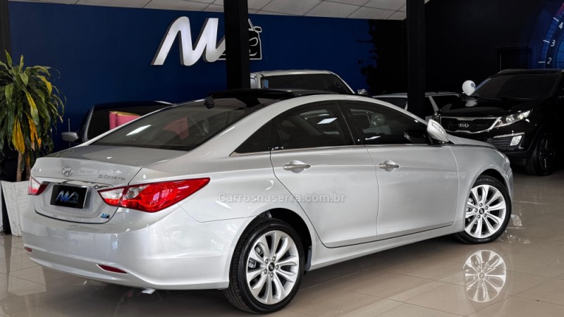 SONATA 2.4 MPFI V4 16V 182CV GASOLINA 4P AUTOMÁTICO - 2012 - ESTâNCIA VELHA