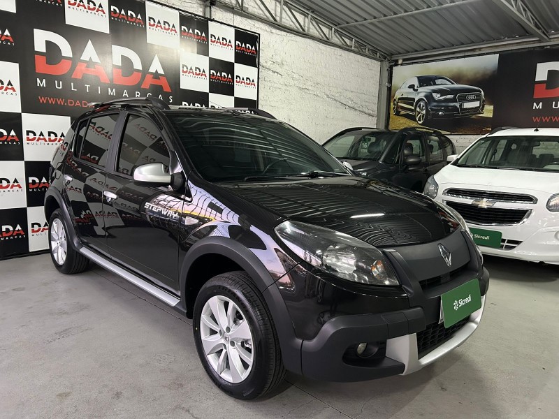 sandero 1.6 stepway 8v flex 4p manual 2012 caxias do sul