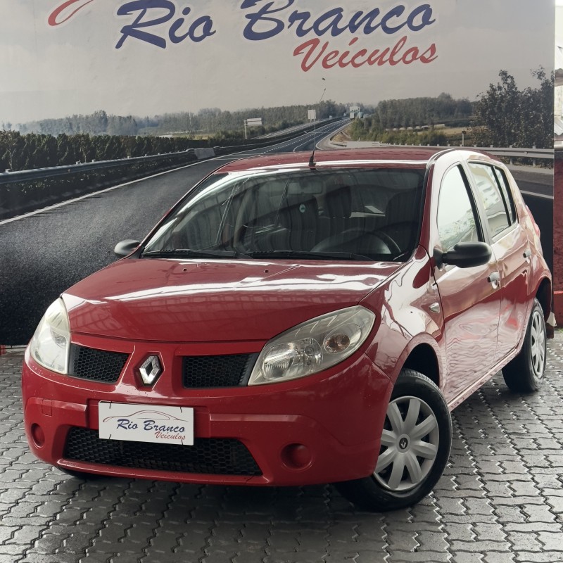 sandero 1.0 authentique 16v flex 4p manual 2009 caxias do sul