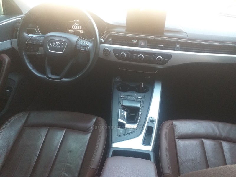 A4 2.0 TFSI AMBIENTE 183CV GASOLINA 4P MULTITRONIC - 2018 - CAXIAS DO SUL