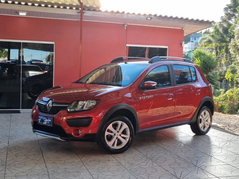 sandero 1.6 stepway easy r 16v flex 4p automatico 2015 caxias do sul