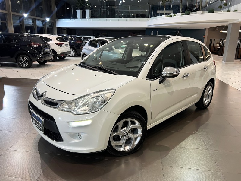C3 1.6 EXCLUSIVE 16V FLEX 4P AUTOMÁTICO - 2014 - FARROUPILHA