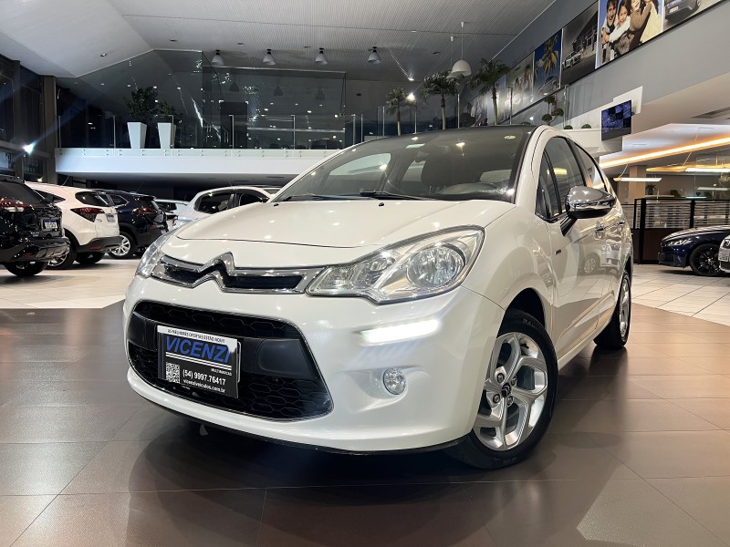 c3 1.6 exclusive 16v flex 4p automatico 2014 farroupilha