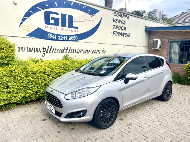 fiesta 1.6 titanium hatch 16v flex 4p automatico 2015 caxias do sul