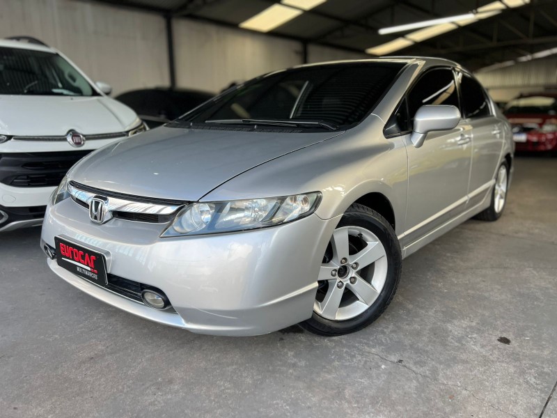 CIVIC 1.8 LXS 16V FLEX 4P MANUAL - 2007 - CAXIAS DO SUL