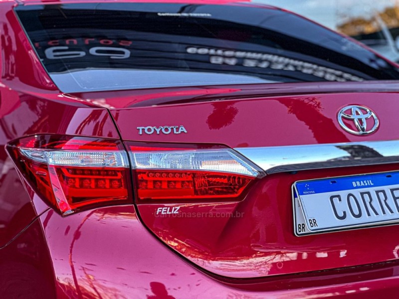 COROLLA 2.0 XEI 16V FLEX 4P AUTOMÁTICO - 2017 - CANELA