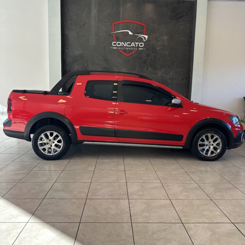 SAVEIRO 1.6 CROSS CD 16V FLEX 2P MANUAL - 2015 - FARROUPILHA