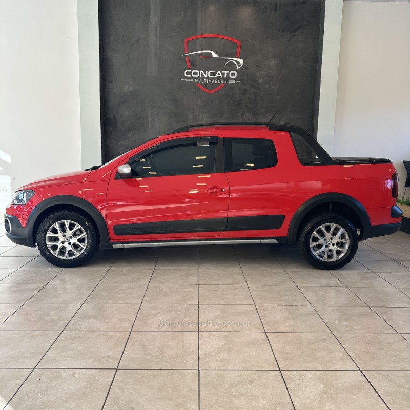 SAVEIRO 1.6 CROSS CD 16V FLEX 2P MANUAL - 2015 - FARROUPILHA