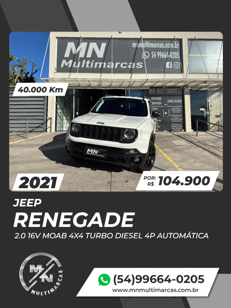 RENEGADE 2.0 16V MOAB 4X4 TURBO DIESEL 4P AUTOMÁTICA
