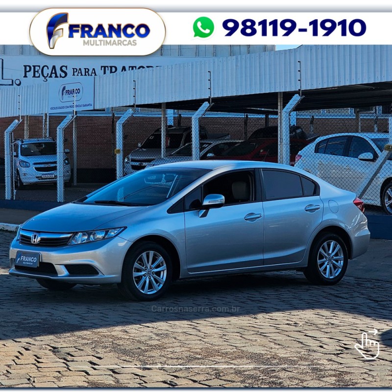 civic 1.8 lxl 16v flex 4p manual 2012 vacaria