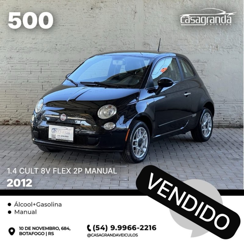500 1.4 CULT 8V FLEX 2P MANUAL