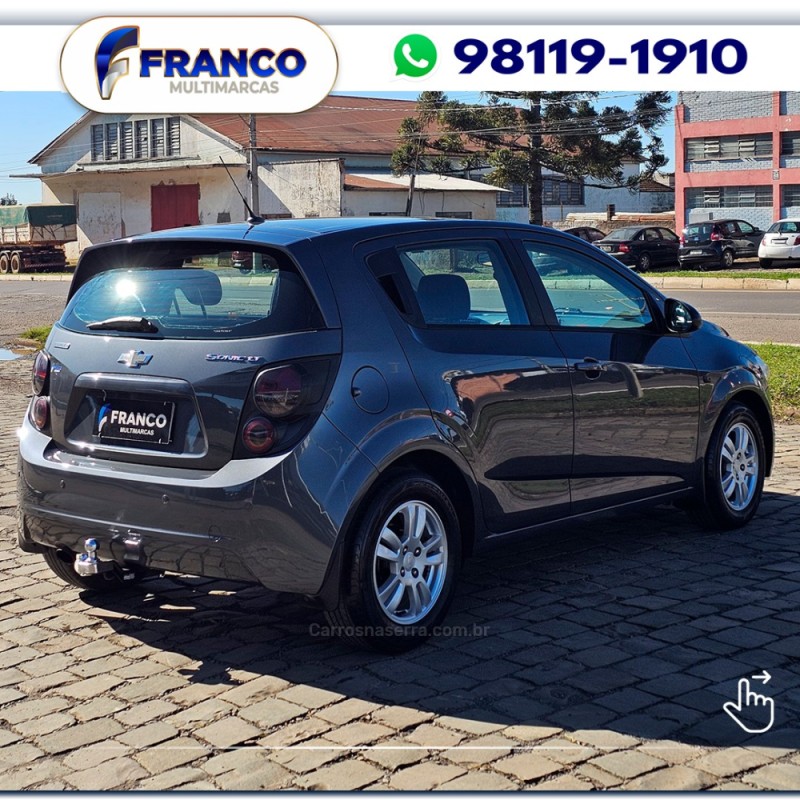 SONIC 1.6 LT 16V FLEX 4P AUTOMÁTICO - 2013 - VACARIA