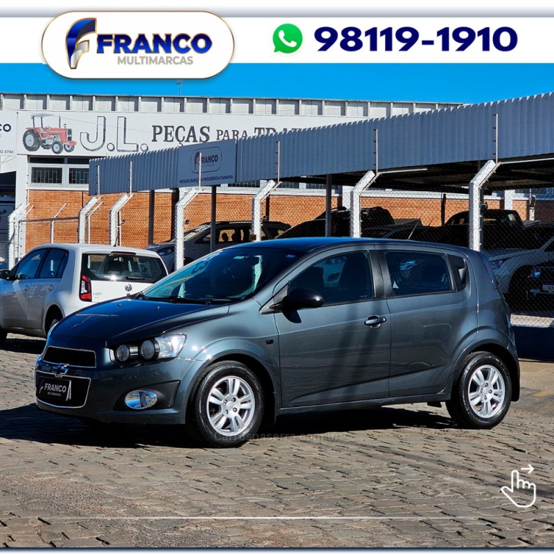sonic 1.6 lt 16v flex 4p automatico 2013 vacaria