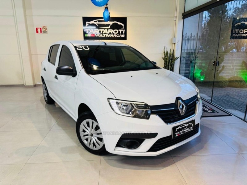 sandero 1.0 life 12v flex 4p manual 2020 caxias do sul