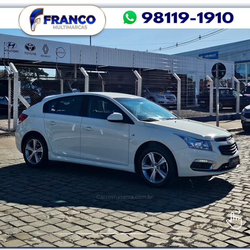 CRUZE 1.8 LT 16V FLEX 4P AUTOMÁTICO - 2015 - VACARIA