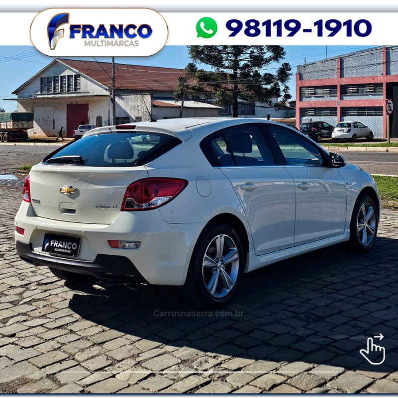 CRUZE 1.8 LT 16V FLEX 4P AUTOMÁTICO - 2015 - VACARIA