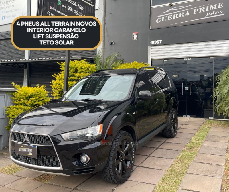 outlander 3.0 gt 4x4 v6 24v gasolina 4p automatico 2012 caxias do sul