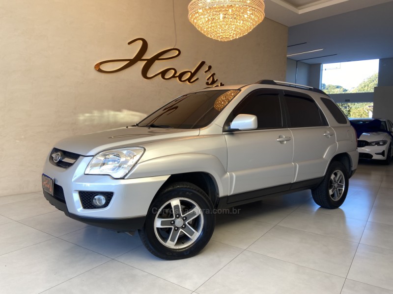 sportage 2.0 ex 4x2 16v gasolina 4p automatico 2010 canela