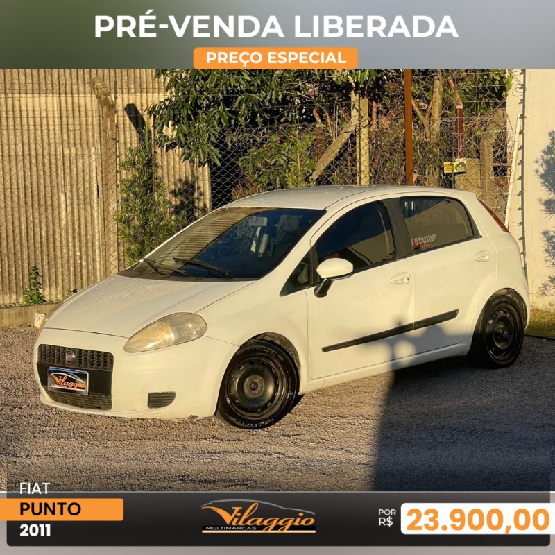 punto 1.4 attractive 8v flex 4p manual 2011 caxias do sul