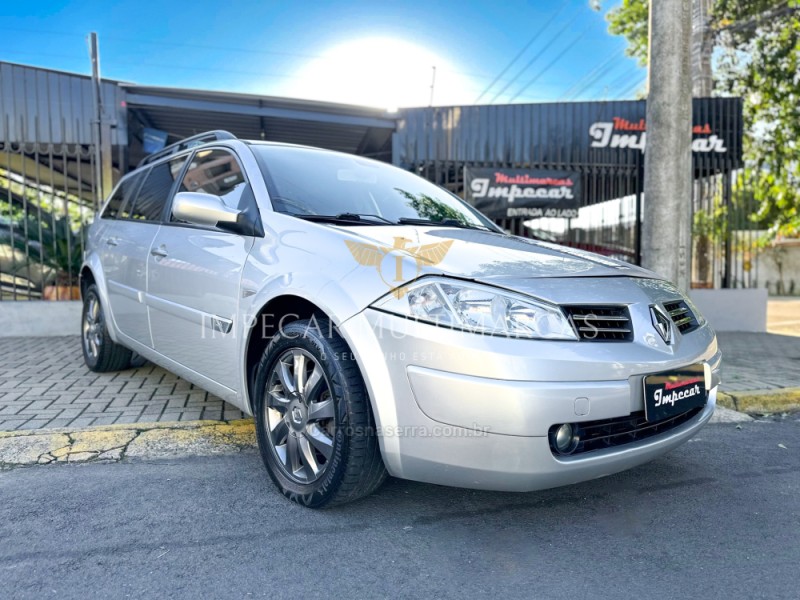 MÉGANE 1.6 DYNAMIQUE GRAND TOUR 16V FLEX 4P MANUAL - 2013 - NOVO HAMBURGO