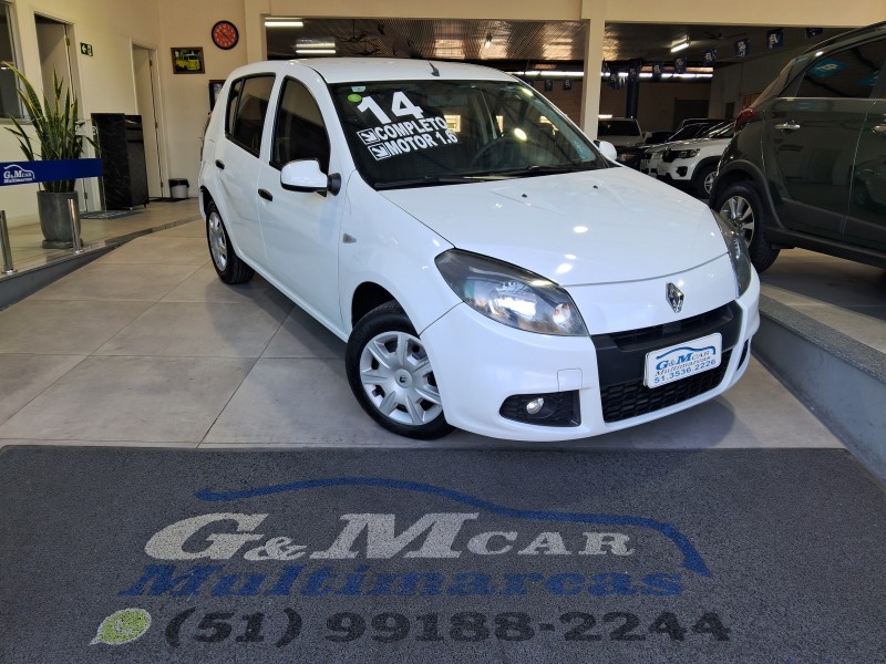 SANDERO 1.6 EXPRESSION 8V FLEX 4P MANUAL - 2014 - SãO SEBASTIãO DO CAí