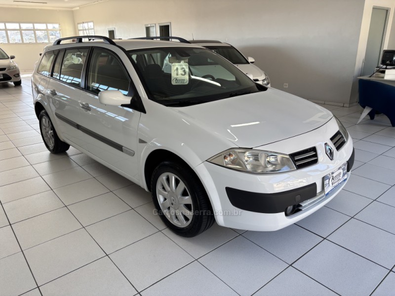 MÉGANE 1.6 DYNAMIQUE GRAND TOUR 16V FLEX 4P MANUAL - 2013 - BENTO GONçALVES