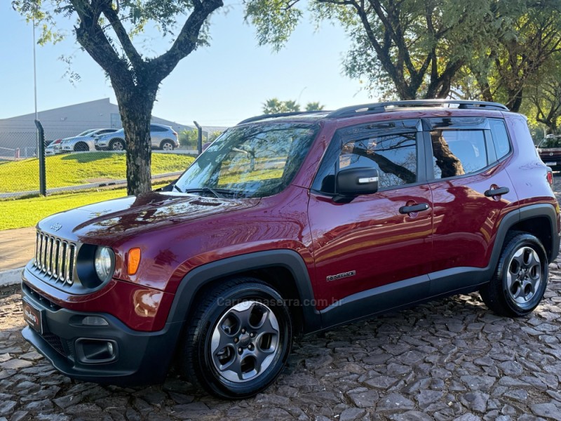renegade 1.8 16v flex sport 4p automatico 2017 dois irmaos