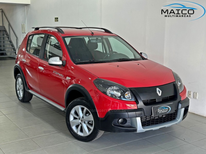 SANDERO 1.6 STEPWAY 16V FLEX 4P MANUAL - 2012 - NOVO HAMBURGO