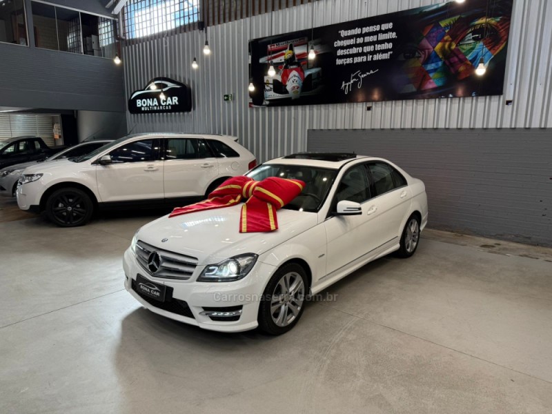 c 200 1.8 cgi avantgarde 16v gasolina 4p automatico 2014 caxias do sul