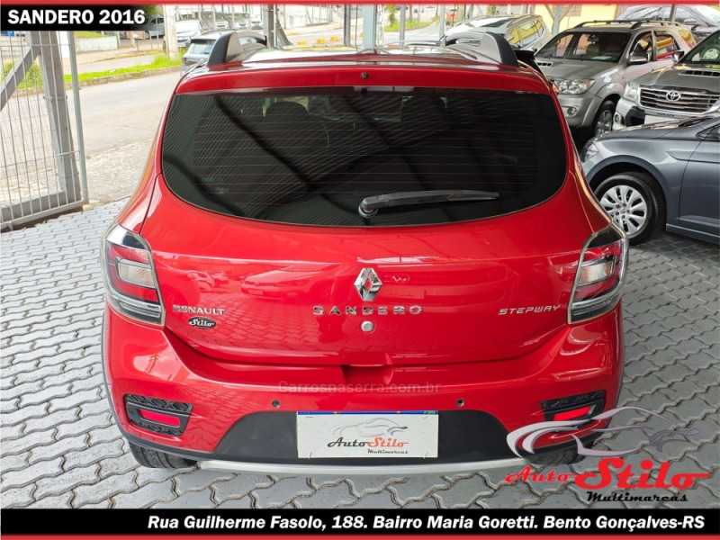 SANDERO 1.6 STEPWAY 8V FLEX 4P MANUAL - 2016 - BENTO GONçALVES