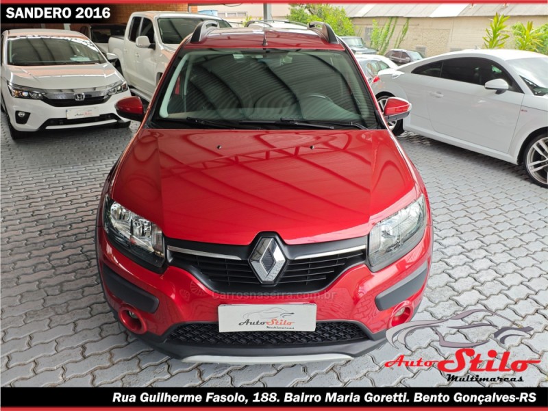 SANDERO 1.6 STEPWAY 8V FLEX 4P MANUAL - 2016 - BENTO GONçALVES