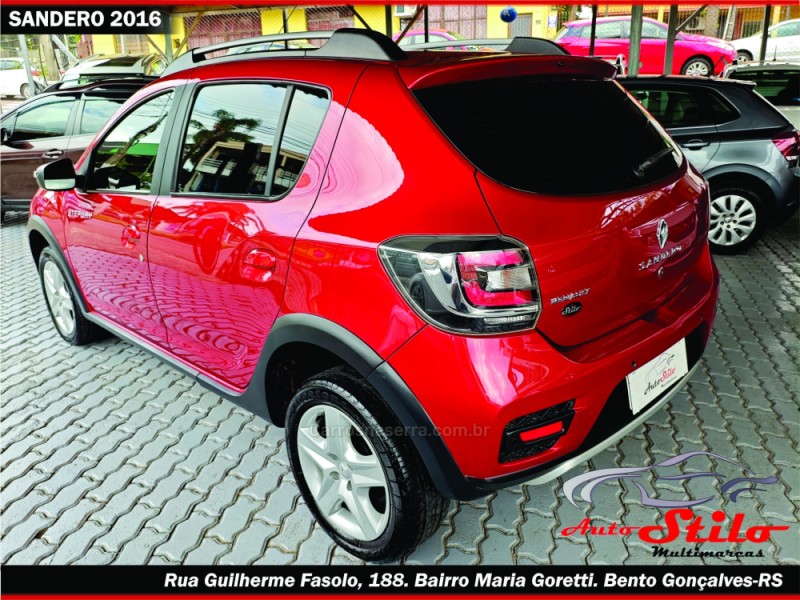 SANDERO 1.6 STEPWAY 8V FLEX 4P MANUAL - 2016 - BENTO GONçALVES