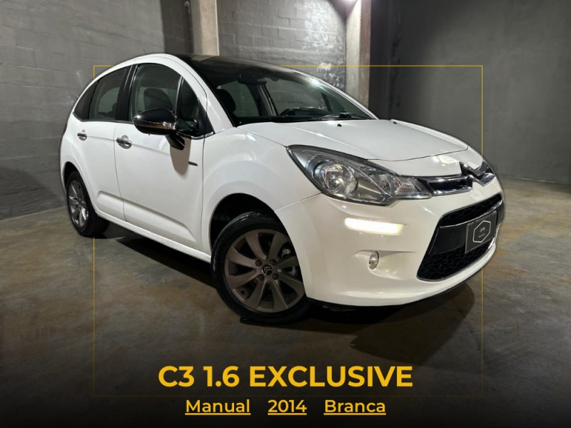 C3 1.6 EXCLUSIVE 16V FLEX 4P MANUAL