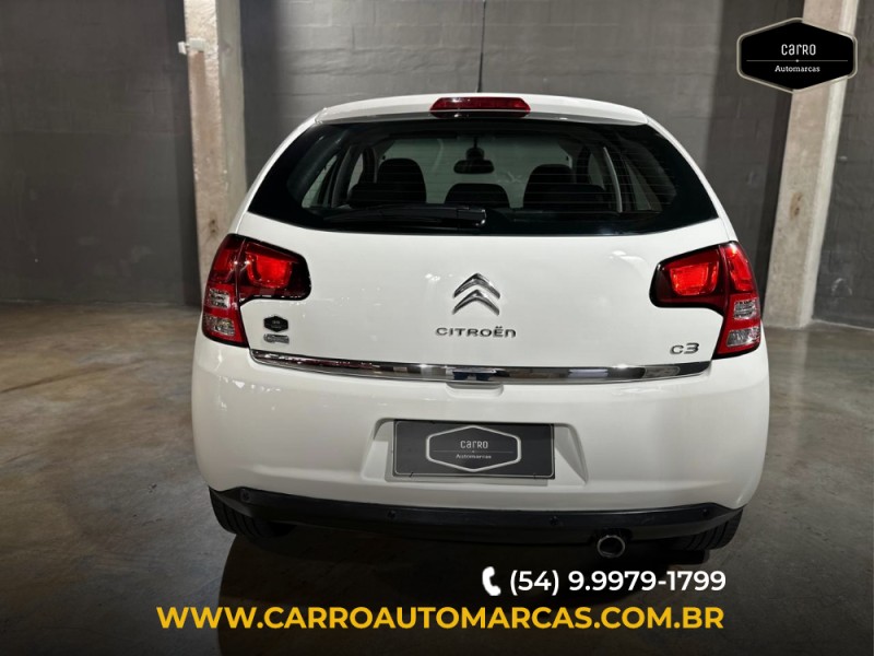 C3 1.6 EXCLUSIVE 16V FLEX 4P MANUAL - 2014 - CAXIAS DO SUL