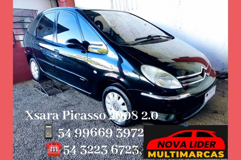 XSARA PICASSO 2.0 GLX 16V GASOLINA 4P AUTOMÁTICO - 2008 - CAXIAS DO SUL
