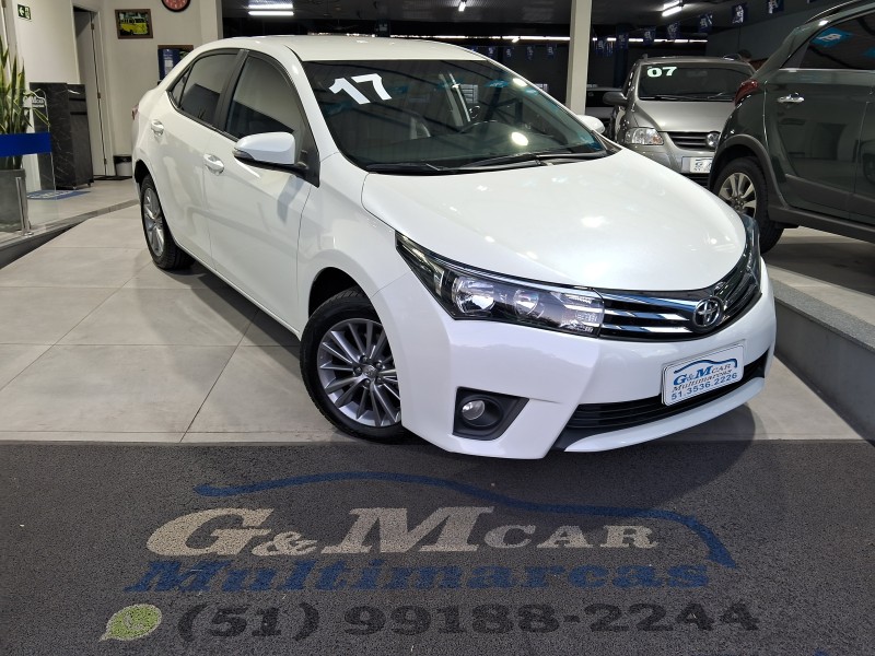 COROLLA 2.0 XEI 16V FLEX 4P AUTOMÁTICO - 2017 - SãO SEBASTIãO DO CAí