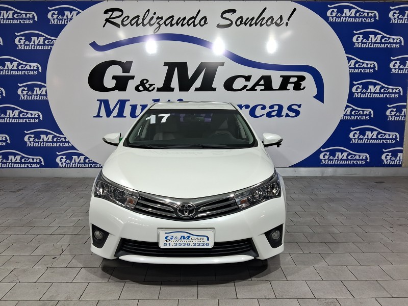 COROLLA 2.0 XEI 16V FLEX 4P AUTOMÁTICO - 2017 - SãO SEBASTIãO DO CAí