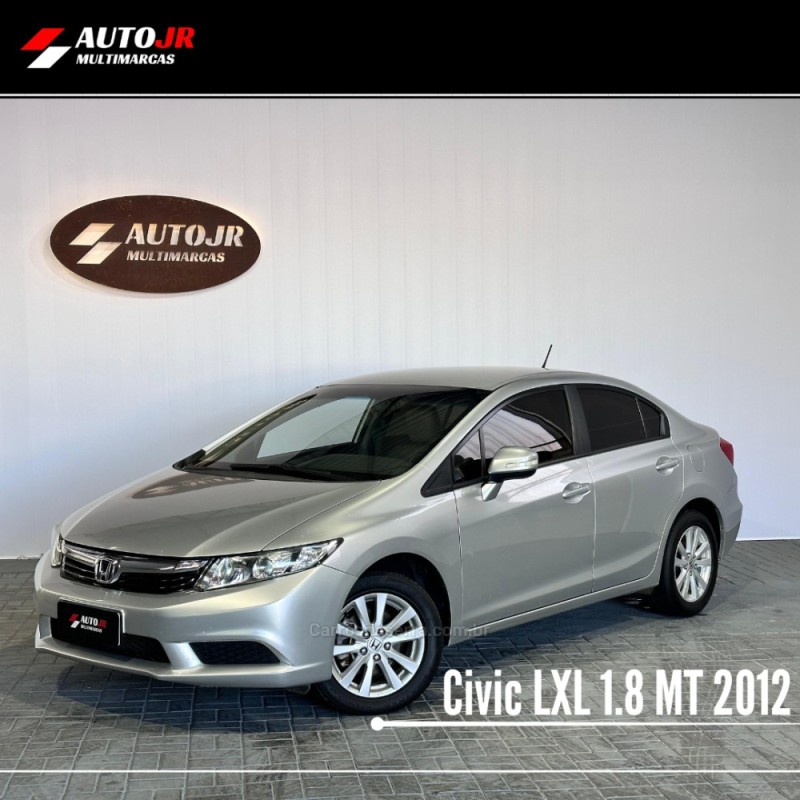 civic 1.8 lxl 16v flex 4p manual 2012 vacaria