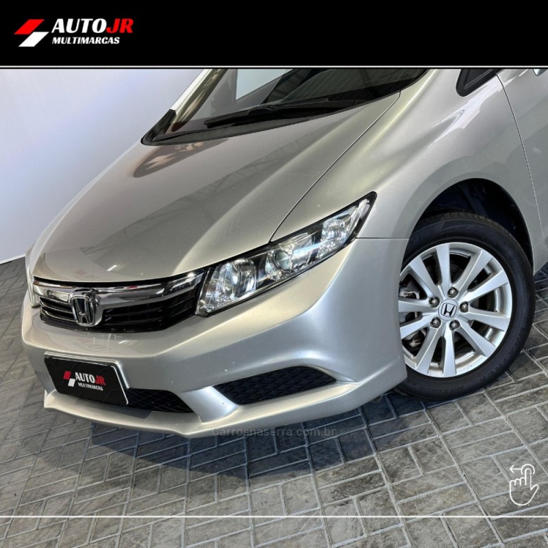 CIVIC 1.8 LXL 16V FLEX 4P MANUAL - 2012 - VACARIA