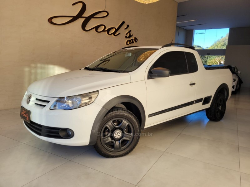 SAVEIRO 1.6 MI TROOPER CE 8V FLEX 2P MANUAL G.V - 2012 - CANELA