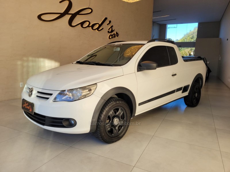 SAVEIRO 1.6 MI TROOPER CE 8V FLEX 2P MANUAL G.V - 2012 - CANELA